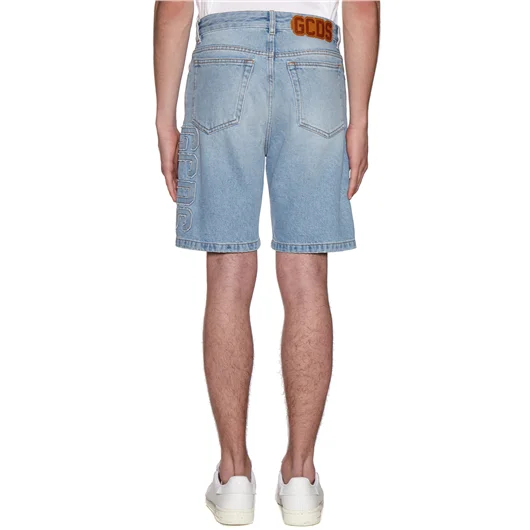 GCDS BERMUDA IN DENIM Offerta San Valentino
