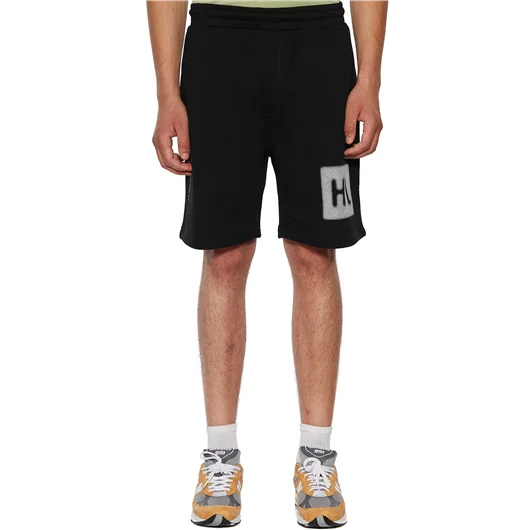 HELMUT LANG BERMUDA STENCIL IN COTONE Saldi Di Fabbrica