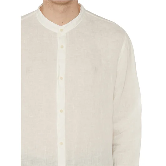 DAUB CAMICIA COREANA IN LINO Soddisfazione Garantita