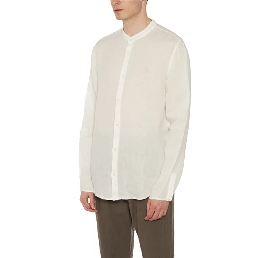 DAUB CAMICIA COREANA IN LINO Soddisfazione Garantita