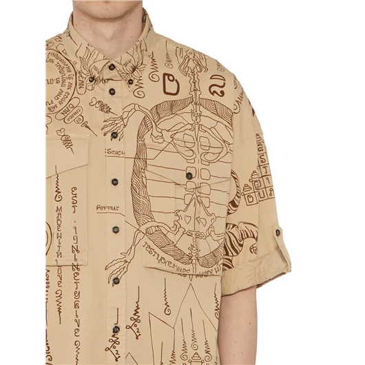 DSQUARED CAMICIA IN COTONE STAMPATA Shopping Online