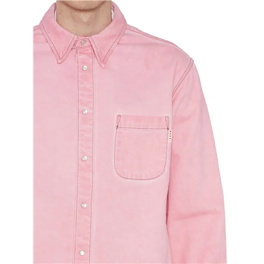 MARNI CAMICIA IN DRILL COTONE Fino al 50% di sconto