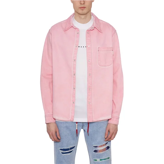 MARNI CAMICIA IN DRILL COTONE Fino al 50% di sconto