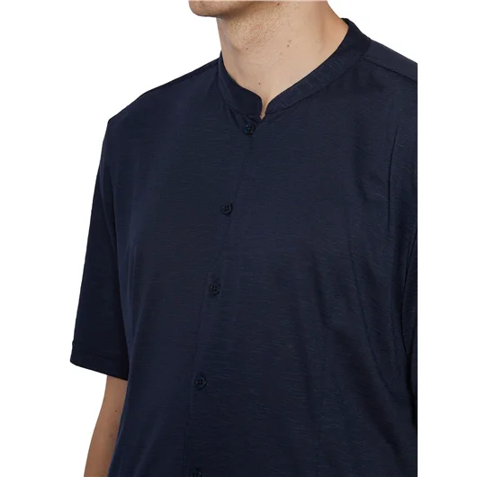 DANIELE ALESSANDRINI CAMICIA IN JERSEY STRETCH Convenienza