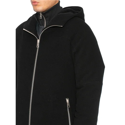 ANDREA YA'AQOV CAPPOTTO IN LANA CON BOMBER Italy