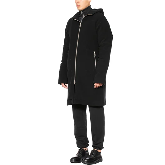 ANDREA YA'AQOV CAPPOTTO IN LANA CON BOMBER Italy