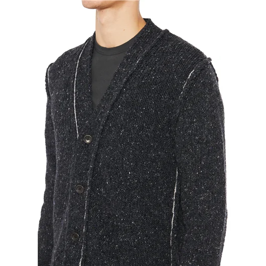 DANIELE ALESSANDRINI CARDIGAN IN LANA Nuovo