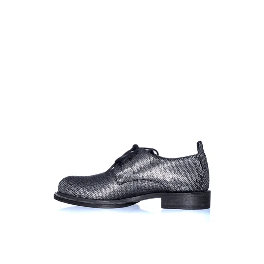ANN DEMEULEMEESTER DERBY STRINGATA IN ARGENTO Prezzo Ridotto
