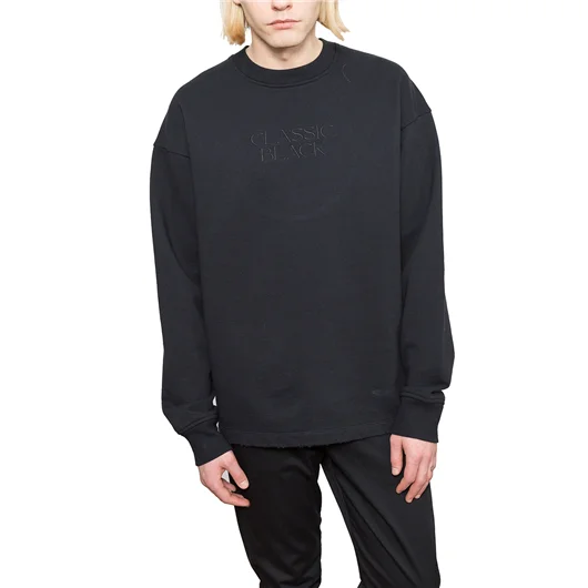 ALEXANDER WANG FELPA GIROCOLLO IN COTONE Vendita Calda