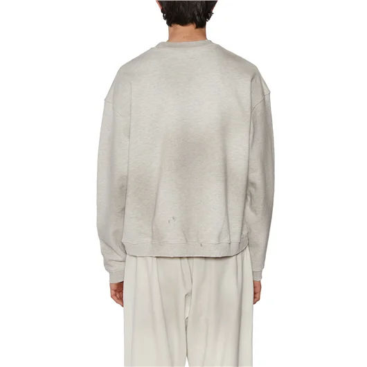 GUESS USA FELPA GIROCOLLO IN COTONE In Saldo