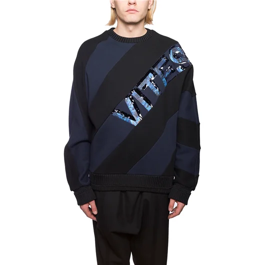 JUUN J FELPA GIROCOLLO OVERSIZE Spedizione gratuita