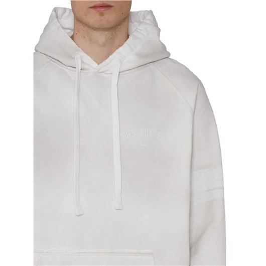 GUESS USA FELPA IN COTONE CON CAPPUCCIO Comprare a buon mercato