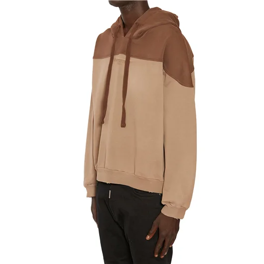 GUESS USA FELPA IN COTONE CON CAPPUCCIO Flash Sale