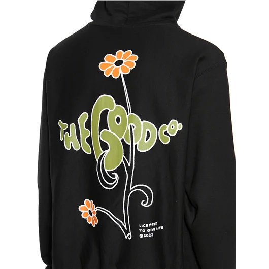 THE GOOD COMPANY FELPA IN COTONE CON CAPPUCCIO Offerta esclusiva