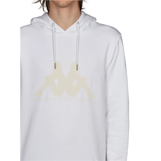 KAPPA KONTROLL FELPA IN COTONE CON LOGO Offerta natalizia