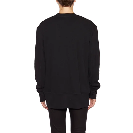 ANN DEMEULEMEESTER FELPA IN COTONE CON STAMPA Offerta per la Festa della Mamma