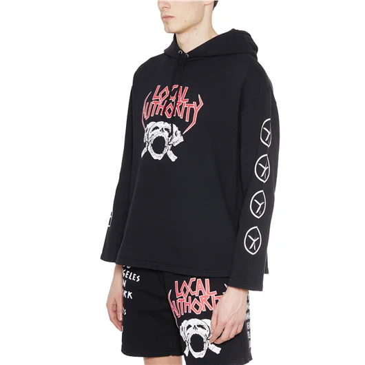 LOCAL AUTHORITY FELPA IN COTONE TRI SKULL TOUR Online Outlet