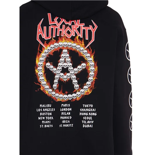 LOCAL AUTHORITY FELPA IN COTONE TRI SKULL TOUR Online Outlet