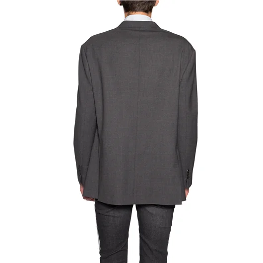 NEIL BARRETT GIACCA OVERSIZE IN LANA Super sconto