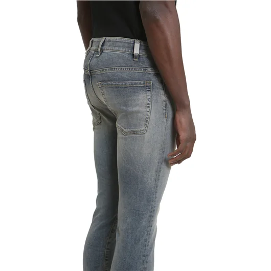 REPRESENT JEANS IN DENIM WASHED BLU In Vendita