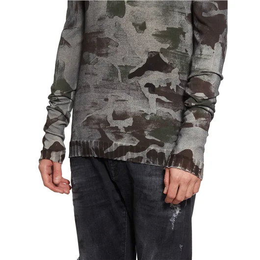 MD75 MAGLIA GIROCOLLO CAMOUFLAGE Vendita Calda