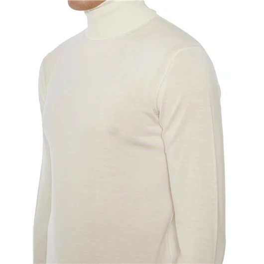 PAOLO PECORA MAGLIA LUPETTO IN LANA Vendita calda