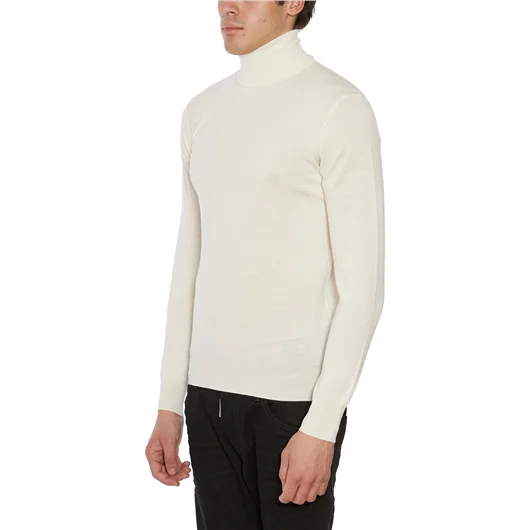PAOLO PECORA MAGLIA LUPETTO IN LANA Vendita calda