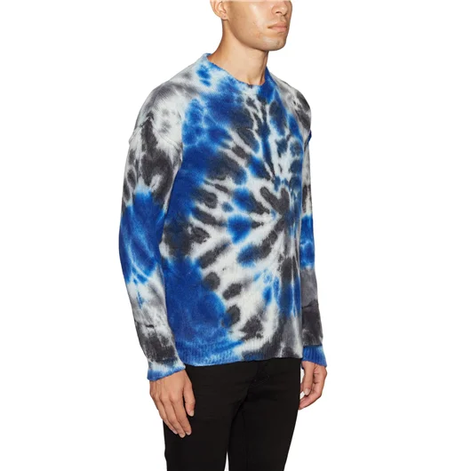 DANIELE ALESSANDRINI MAGLIA TIE DYE IN LANA Offerta migliore