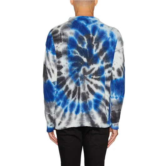 DANIELE ALESSANDRINI MAGLIA TIE DYE IN LANA Offerta migliore