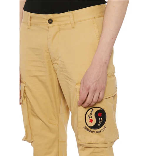 DSQUARED PANTALONE CARGO IN COTONE Grandi sconti