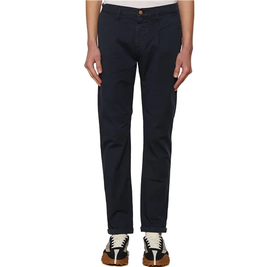 DANIELE ALESSANDRINI PANTALONE CHINO IN COTONE Liquidazione