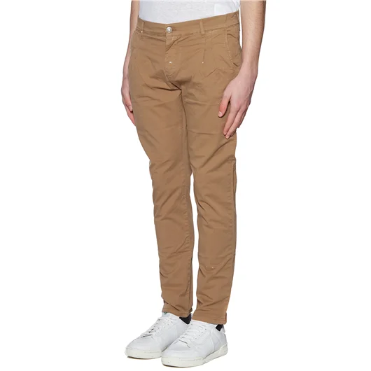 DANIELE ALESSANDRINI PANTALONE CHINO IN COTONE Offerte giornaliere