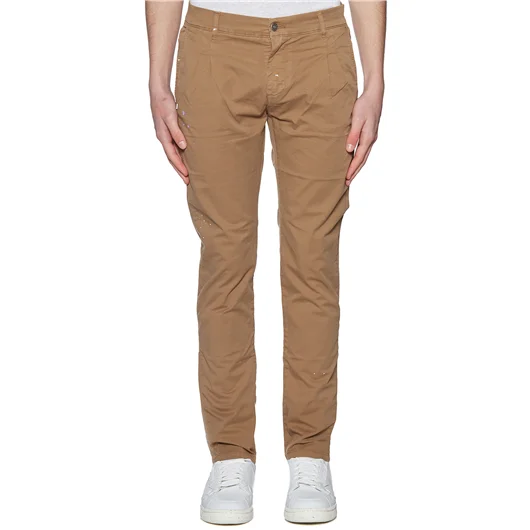 DANIELE ALESSANDRINI PANTALONE CHINO IN COTONE Offerte giornaliere