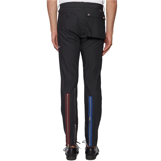 UNDERCOVER PANTALONE CON ZIP IN CONTRASTO Offerte speciali
