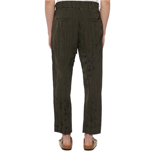 ANDREA YA'AQOV PANTALONE CROPPED IN VISCOSA Enormi risparmi