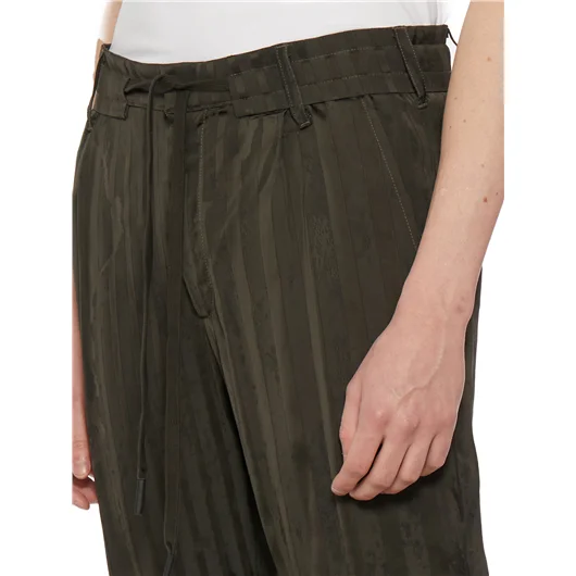 ANDREA YA'AQOV PANTALONE CROPPED IN VISCOSA Enormi risparmi