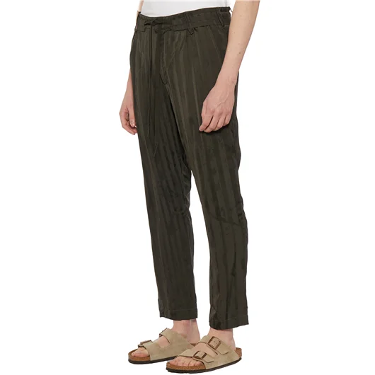 ANDREA YA'AQOV PANTALONE CROPPED IN VISCOSA Enormi risparmi