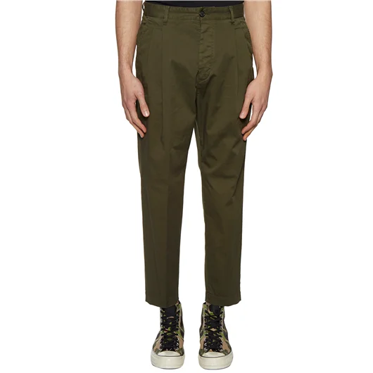 DSQUARED PANTALONE IN COTONE 2 PLEATS FIT Offerta settimanale