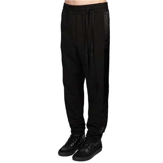 DAMIR DOMA PANTALONE IN COTONE CON REVERS IN RASO Ultimi tre giorni