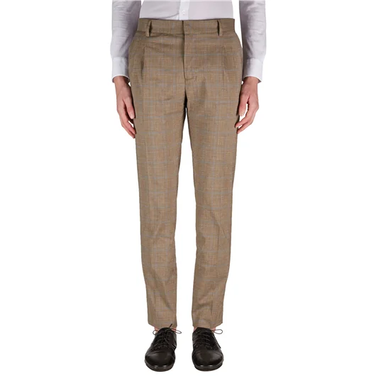 DANIELE ALESSANDRINI PANTALONE IN COTONE STRETCH Ultimo giorno