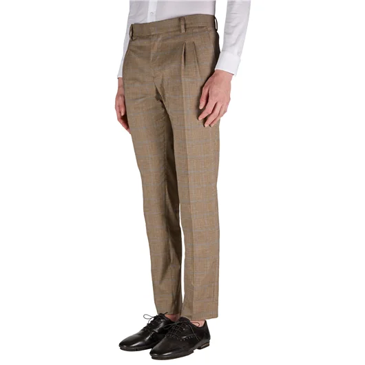 DANIELE ALESSANDRINI PANTALONE IN COTONE STRETCH Ultimo giorno