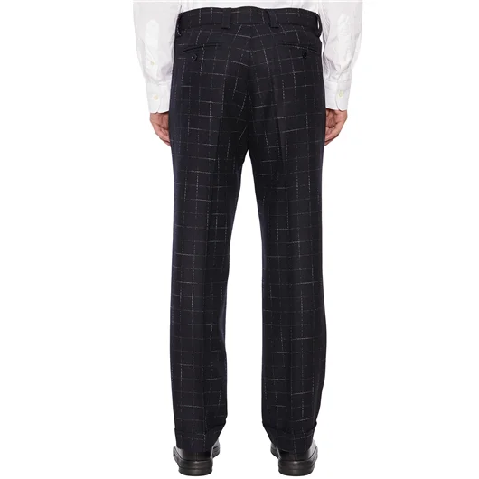 DANIELE ALESSANDRINI PANTALONE IN LANA Fino al 55% di sconto