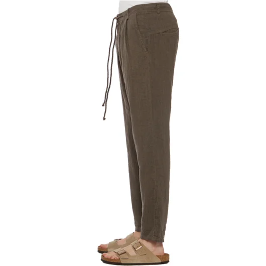 DAUB PANTALONE IN LINO Super sconto