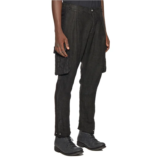 MASNADA PANTALONE IN LINO 50% di sconto con spedizione gratuita