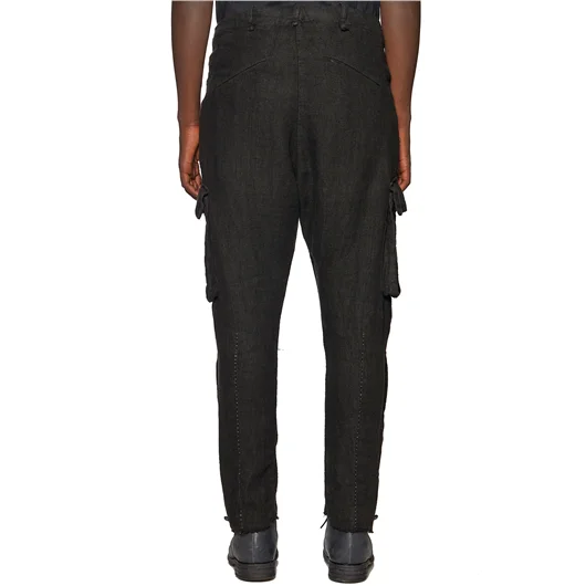 MASNADA PANTALONE IN LINO 50% di sconto con spedizione gratuita