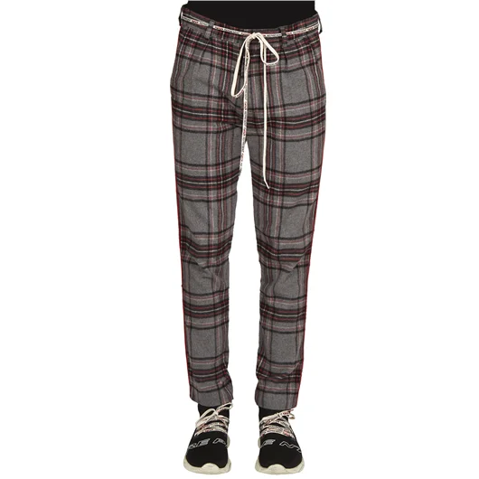 REPRESENT PANTALONE IN TARTAN Esporta salva