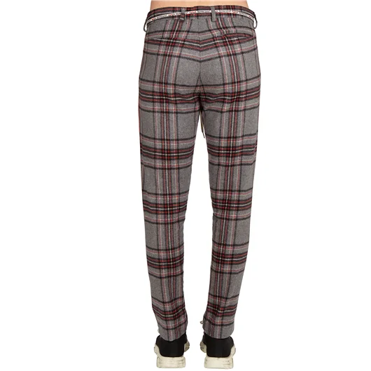 REPRESENT PANTALONE IN TARTAN Esporta salva