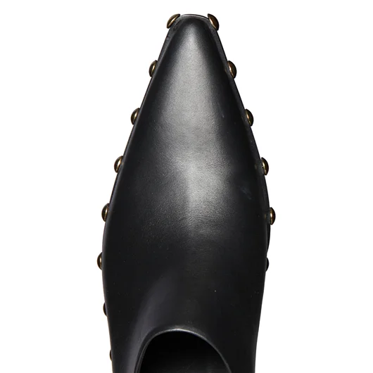 ILIO SMERALDO SABOT IN PELLE CON BORCHIE In Saldo