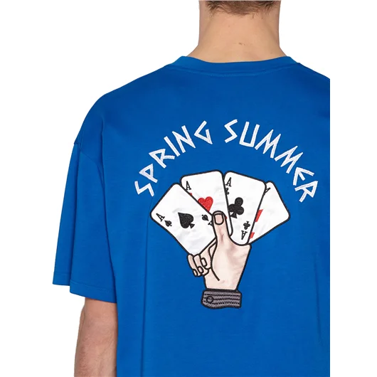 JUST DON T-SHIRT GIROCOLLO IN COTONE Offerte stagionali