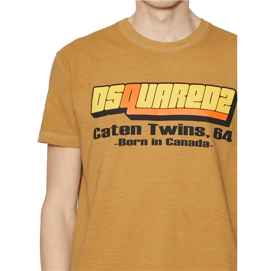 DSQUARED T-SHIRT IN COTONE CON STAMPA Offerta speciale della fabbrica